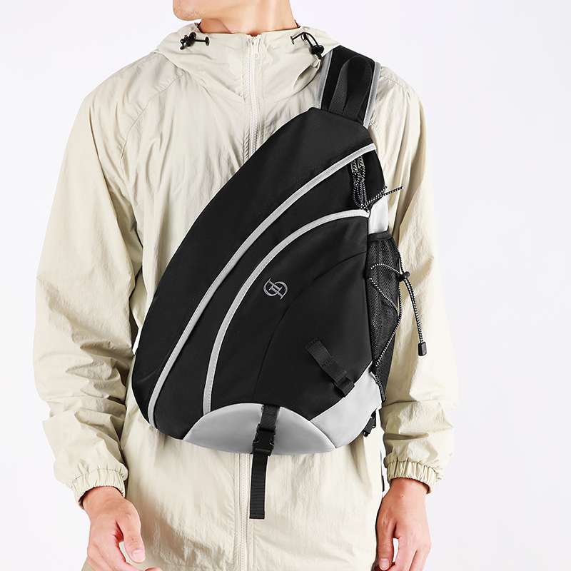 Cycling Commuter Backpack - Męska torba na klatkę piersiową do