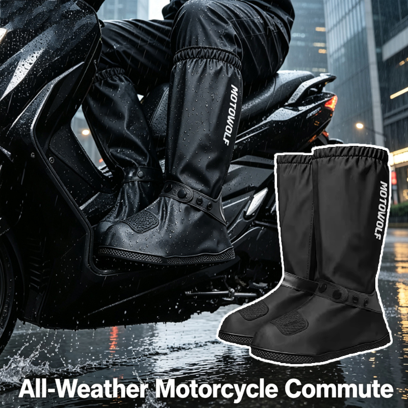 Cycling Commute Rain - Ochraniacze na buty przeciwdeszczowe do użytku