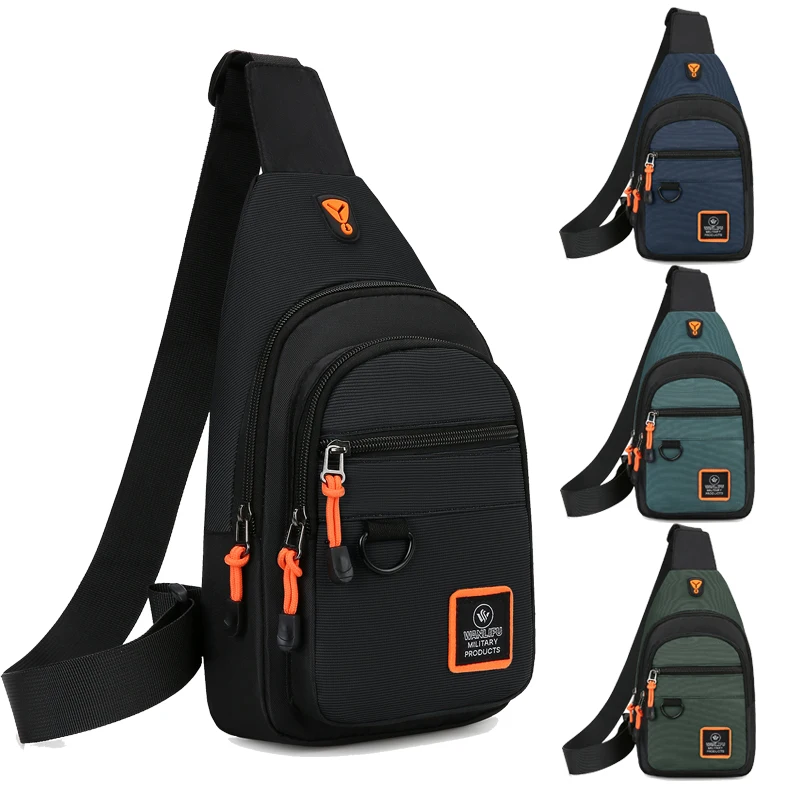 Cycling Commuter Backpack - Nowa męska torba na klatkę piersiową,