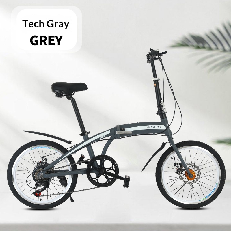 Commuter Biking - Rower składany 20 cali, lekki rower