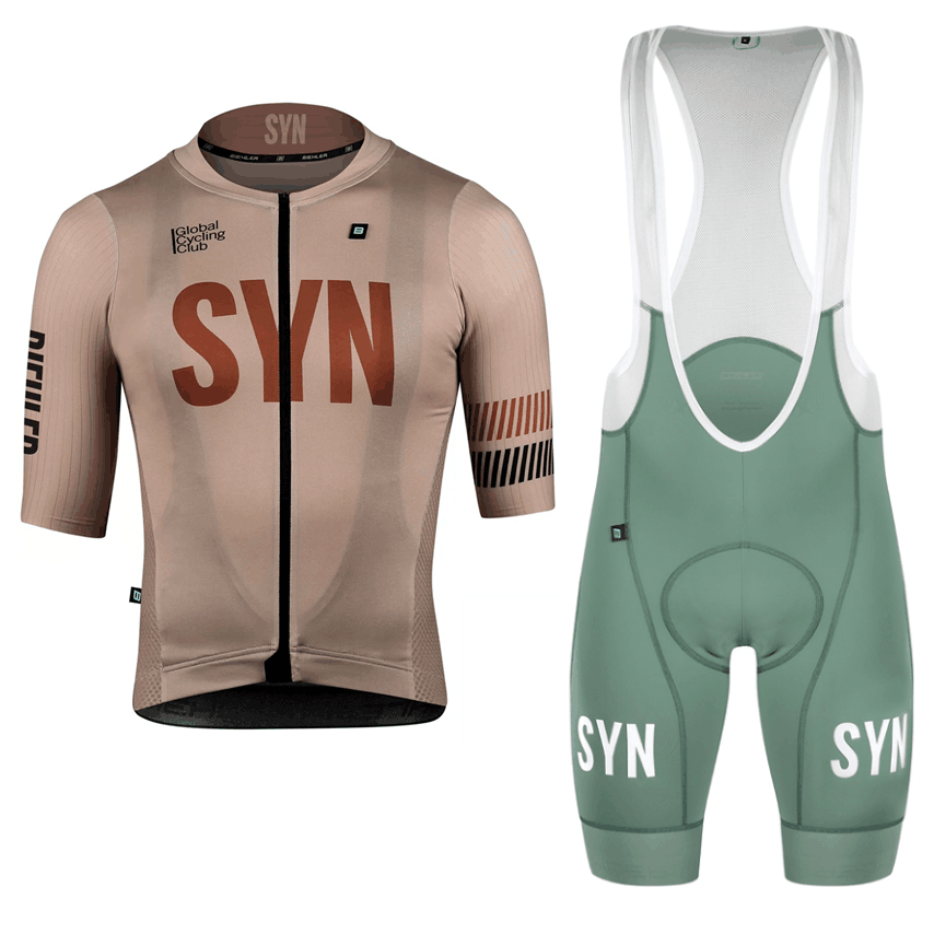 Cycling Commute Shorts - Męska koszulka rowerowa SYN Brown z