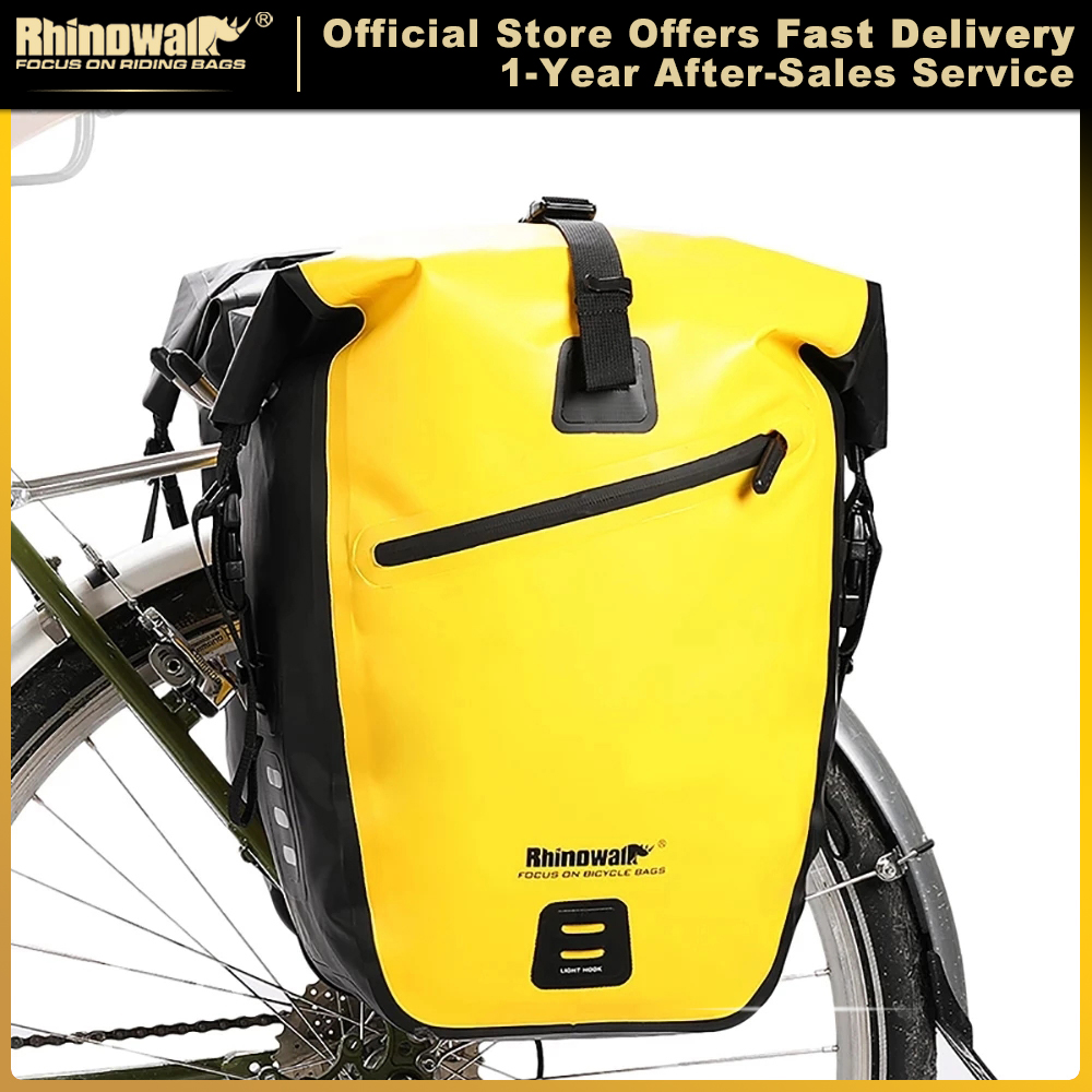 Cycling Journey - Wodoodporna torba rowerowa Rhinowalk 20L/27L, torba