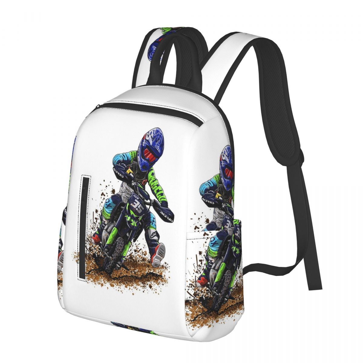 Cycling Journey - Plecak szkolny Motocross Dirt Bike Studios