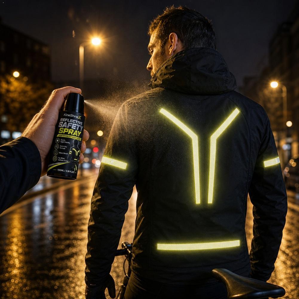 Commute Cycling Helmet - Spray odblaskowy o wysokiej widoczności do