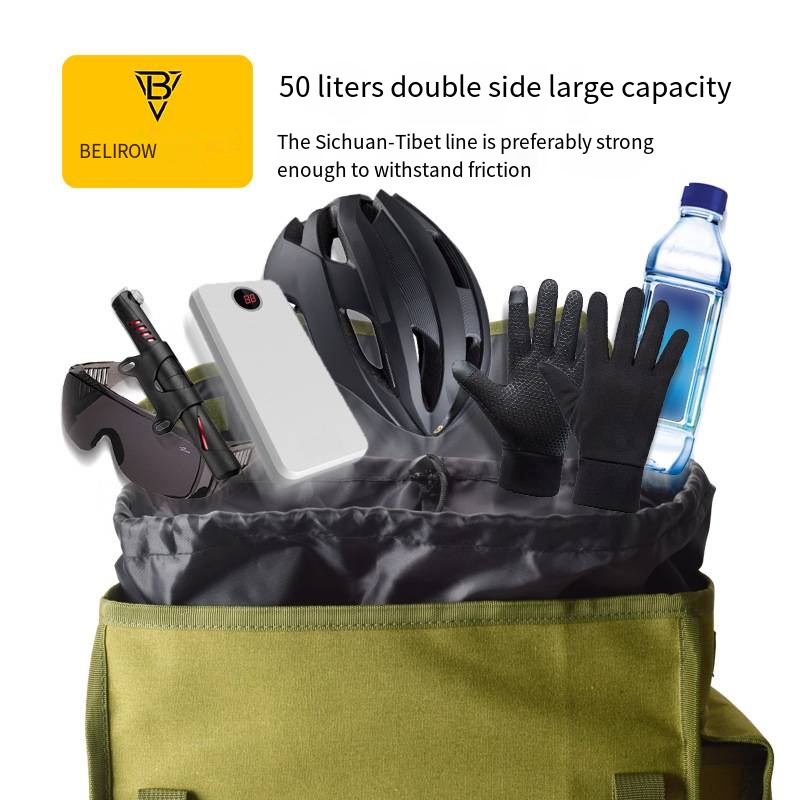 Torba rowerowa o dużej pojemno – Panniers Waterproof Rear recenzja i cena