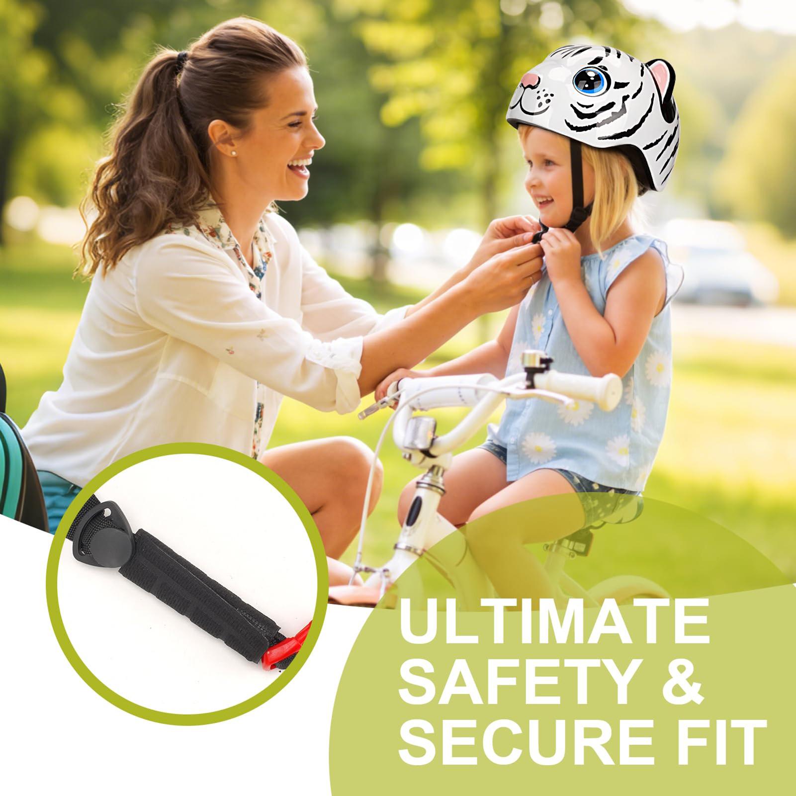 Kask dla dzieci wzór tygrysia  – Commute Cycling Helmet recenzja i cena