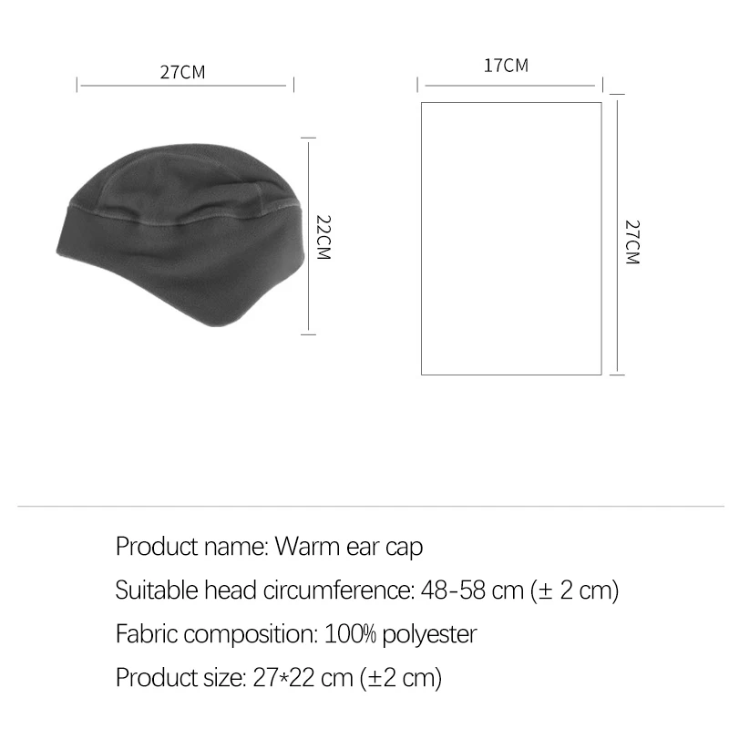 Czapka polarowa z nausznikami  – Winter Cycling Commute recenzja i cena