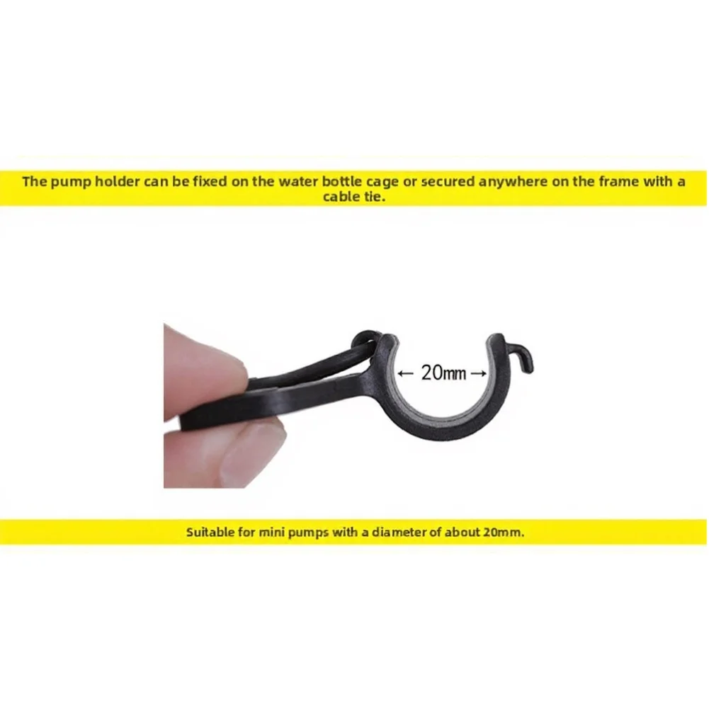 Zestaw uchwytów do pompki podł – Bike Pump Frame Mount recenzja i cena