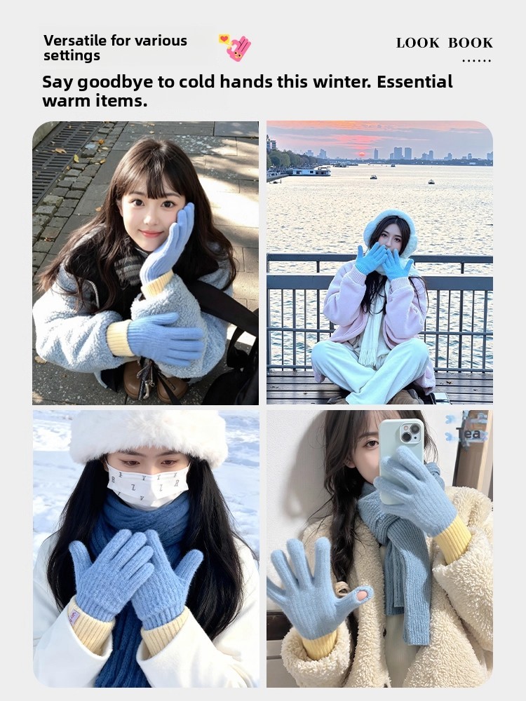 Rękawiczki damskie w koreański – Winter Cycling Commute recenzja i cena
