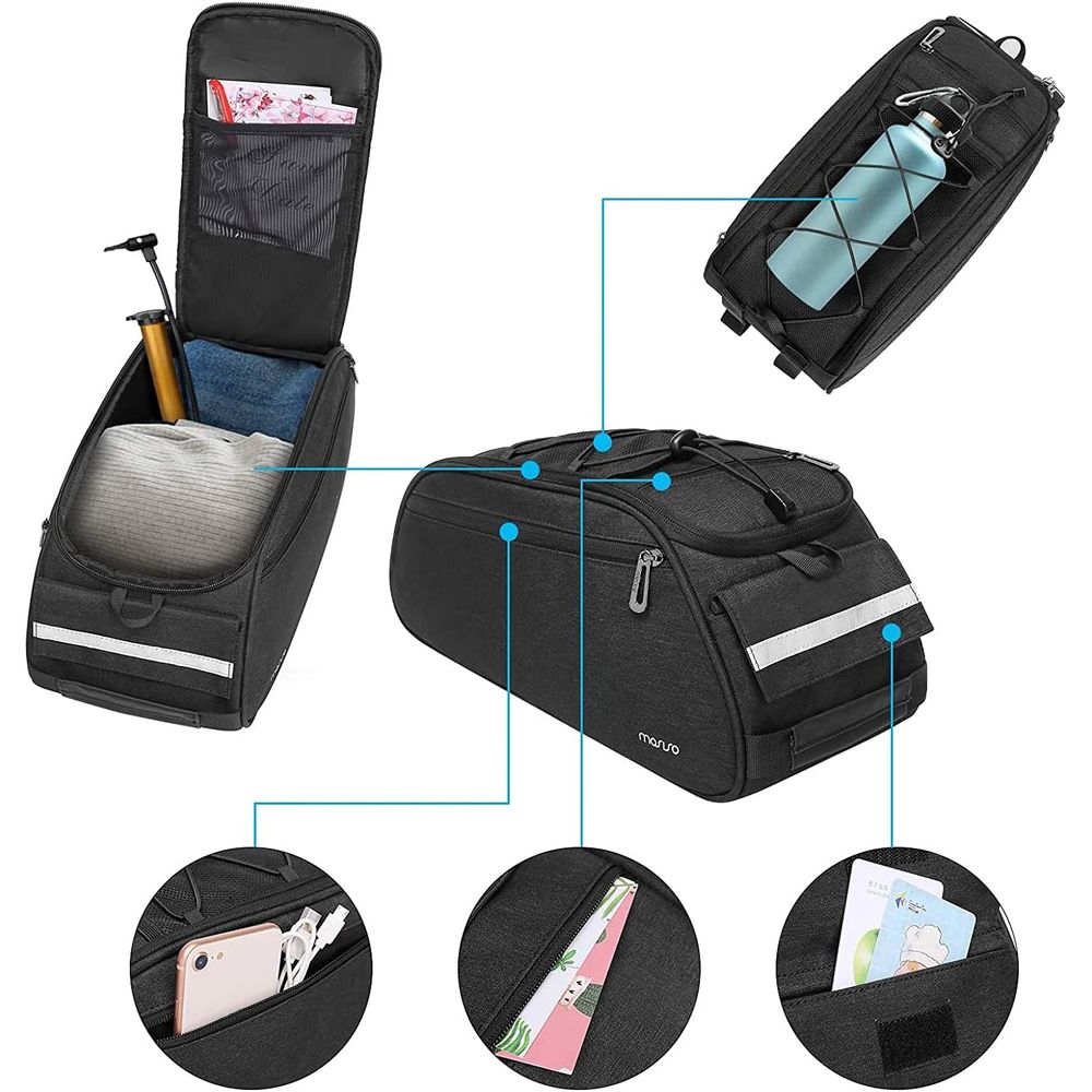 Wodoodporna torba na bagażnik  – Panniers Waterproof Rear recenzja i cena