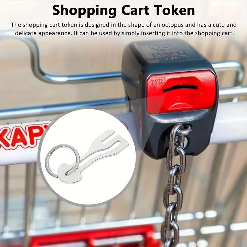 2 szt. Żetonów do wózków sklep – Chain Lock Combination recenzja i cena
