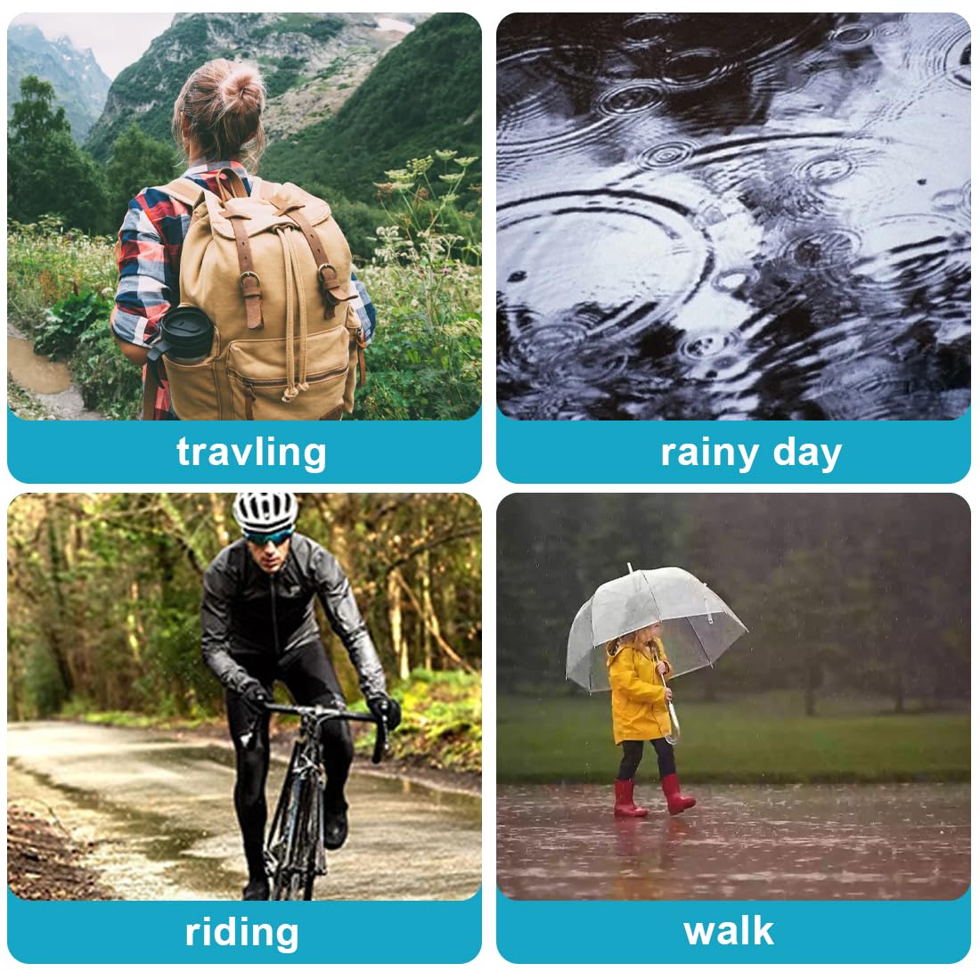 Wodoodporny płaszcz przeciwdes – Cycling Commuter Rain Gear recenzja i cena