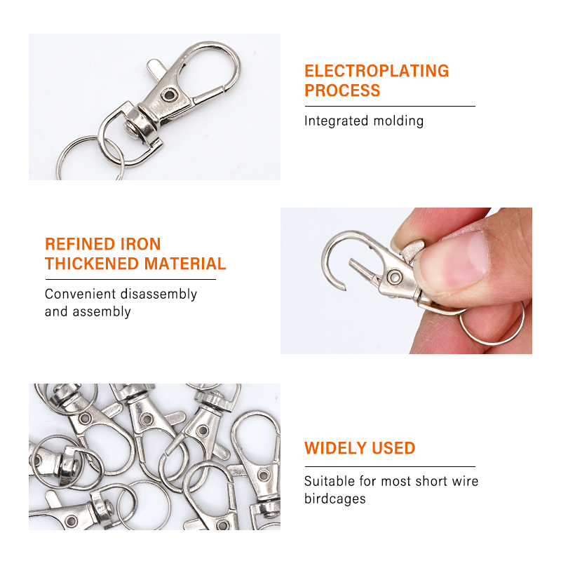 10 sztuk akcesoria do klatek k – Chain Lock Combination recenzja i cena