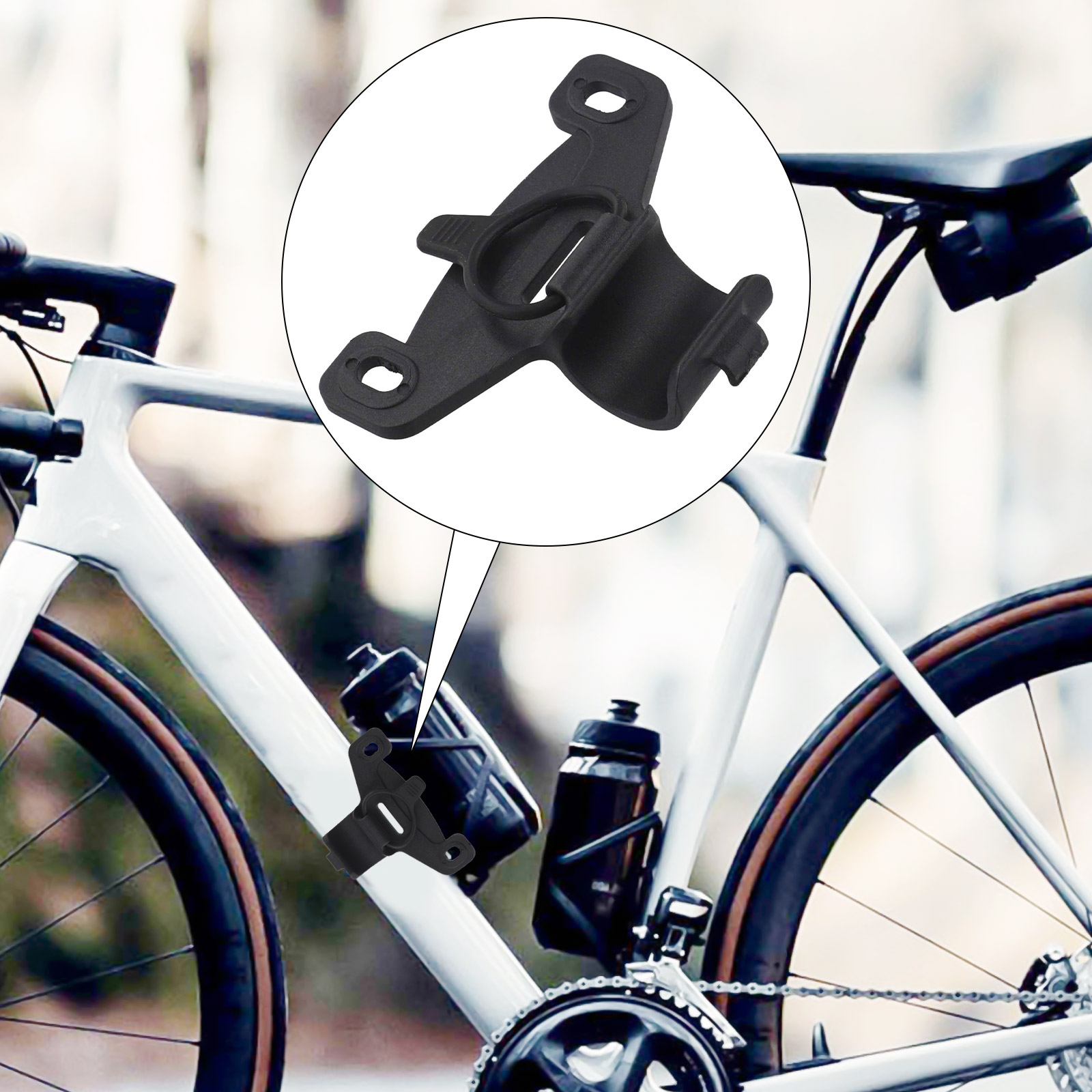 Uchwyt do mocowania mini pompk – Bike Pump Frame Mount recenzja i cena