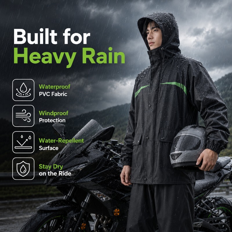Wodoodporny kombinezon rowerow – Cycling Commute Rain recenzja i cena