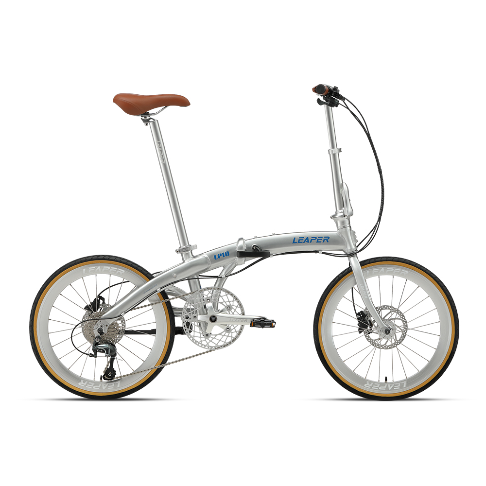 Brązowa skórzana nowa rowerka  – Commuter Biking recenzja i cena