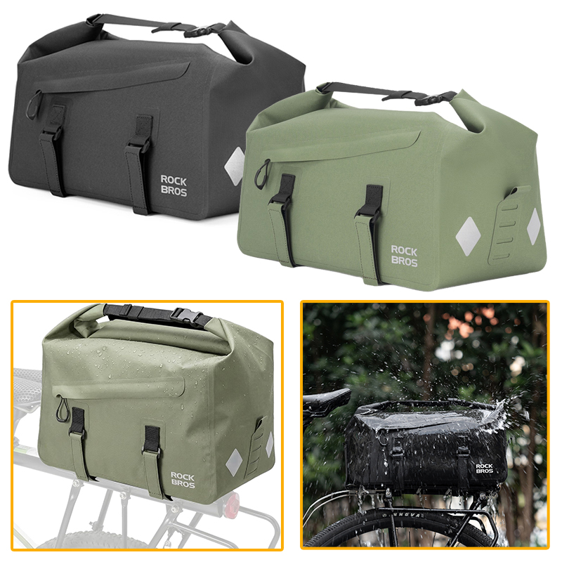 Torba rowerowa na bagażnik, ro – Panniers Waterproof Rear recenzja i cena