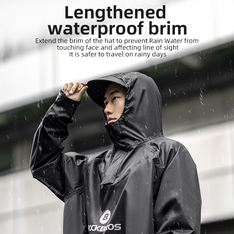 ROCKBROS rowerowy płaszcz prze – Cycling Commuter Rain Jacket recenzja i cena